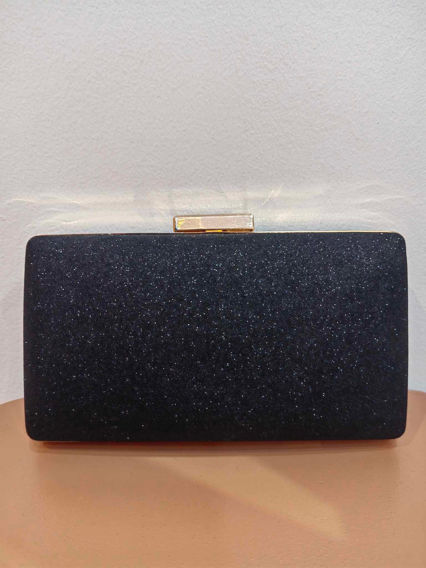 GLITTER CLUTCH BAG
