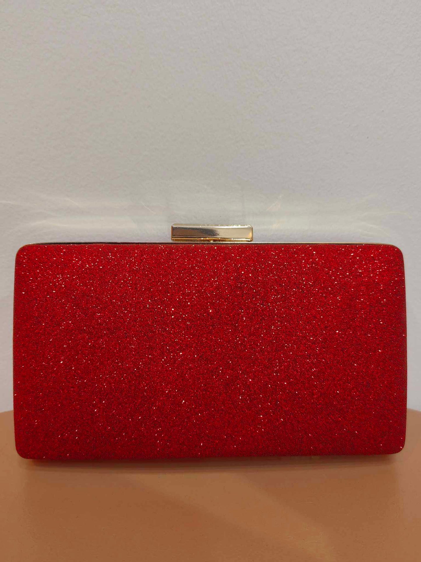 GLITTER CLUTCH BAG