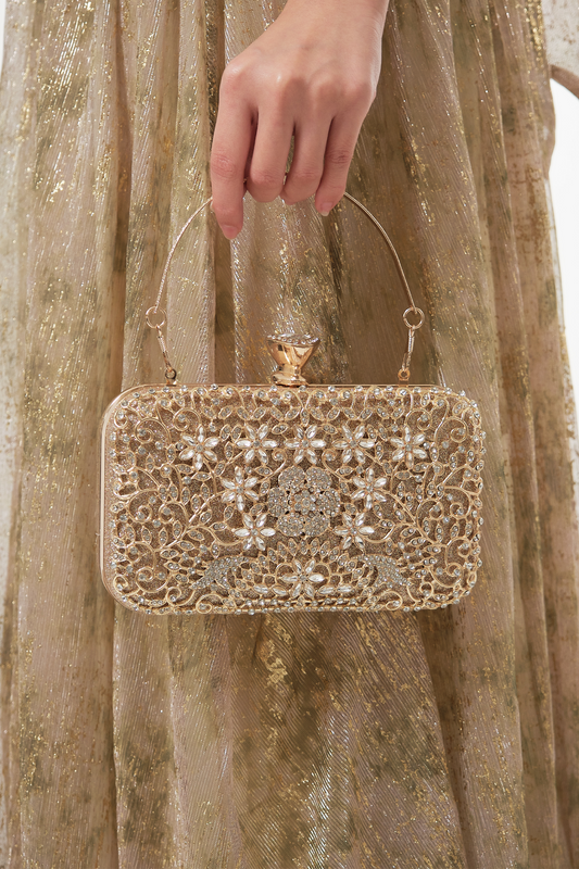 LILAC CLUTCH BAG