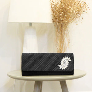 ORCHID CLUTCH BAG