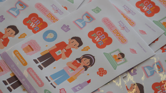 Kings City Sticker Sheet
