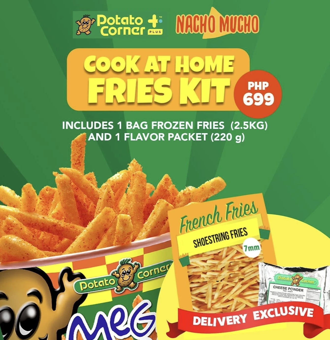 Potato Corner Flavor Packet