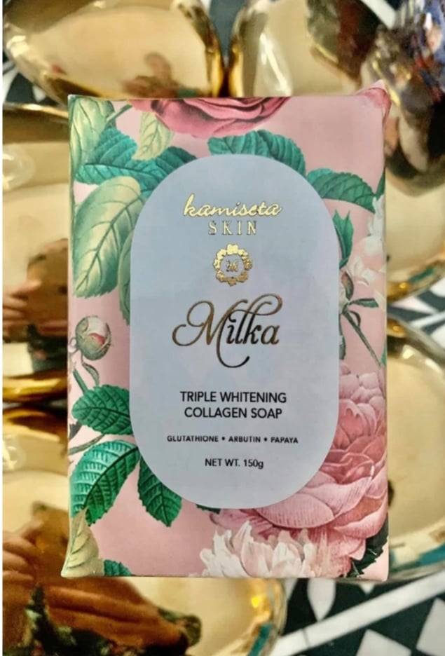 KAMISETA-Milka Triple Whitening Collagen Soap