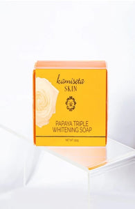KAMISETA-Papaya Triple Whitening Soap 150g