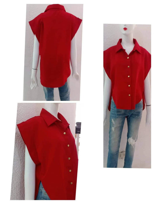 WB-POLO BLOUSE